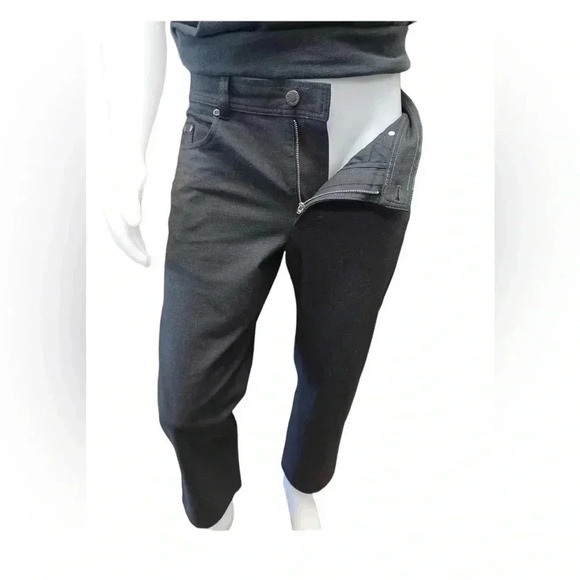 Brax Dark Grey Straight Leg Trouser Pants Size 34 - Picture 5 of 10